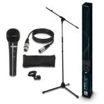 LD Systems MIC SET 1 - Zestaw mikrofonowy z mikrofonem, statywem, kablem i zaciskiem