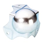 4124 - Narożnik kulowy na profile 30x30mm