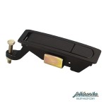 1655 - Zamek dźwigniowy, metalowy, czarny Adam Hall