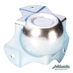 4128 - Narożnik kulowy na profile 30x30mm wklęsły od góry