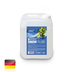 Cameo SNOW FLUID 5 L - Specjalistyczny płyn do wytwornic śniegu do wytwarzania piany, 5 l