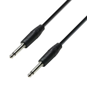 Adam Hall Cables K3 S215 PP 0500 - Kabel głośnikowy 2 x 1,5 mm² jack mono 6,3 mm – jack mono 6,3 mm, 5 m